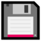 Floppy Disk emoji on Microsoft